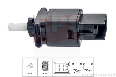 EPS 1.810.272 / Interruttore luce freno Made in Italy - OE Equivalent