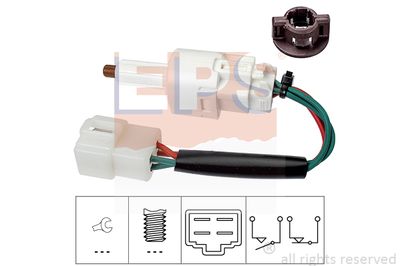EPS 1.810.273 / Interruttore luce freno Made in Italy - OE Equivalent