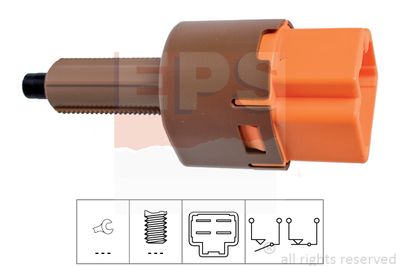 EPS 1.810.282 / Interruttore luce freno Made in Italy - OE Equivalent