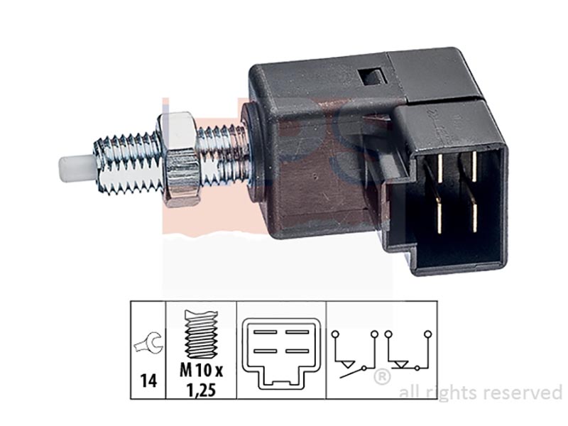 Brake / clutch pedal switches