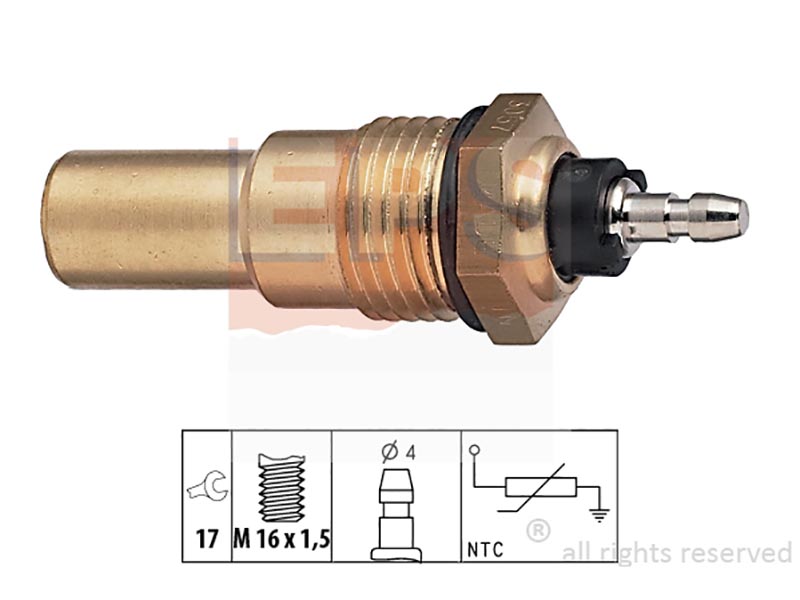 Coolant / oil / fuel temperature sensors