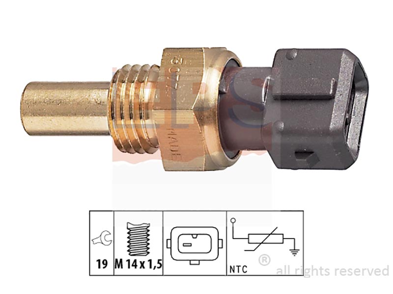 Coolant / oil / fuel temperature sensors