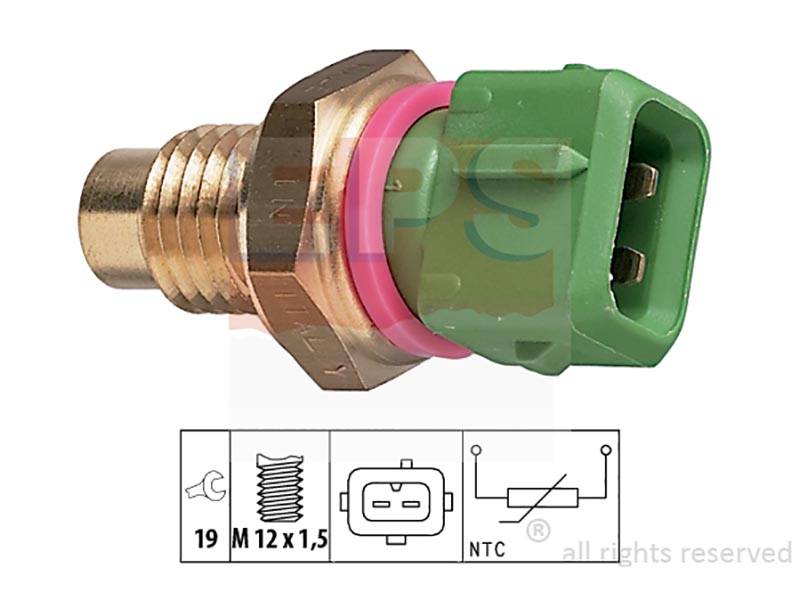Coolant / oil / fuel temperature sensors