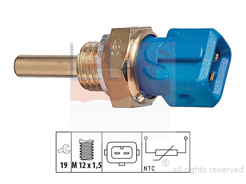 Coolant / oil / fuel temperature sensors
