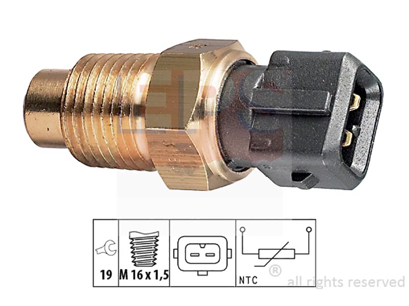 Coolant / oil / fuel temperature sensors