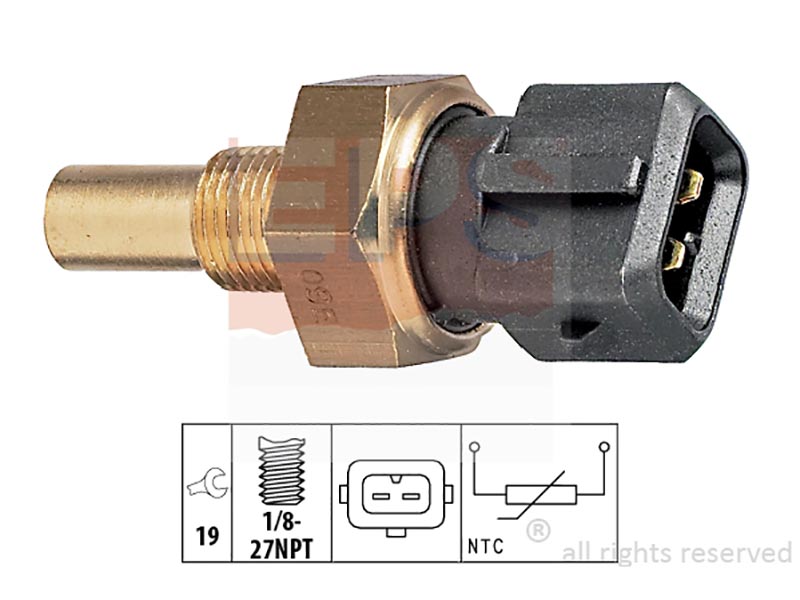 Eps-(7.3165) trasmettitori di temperatura acqua