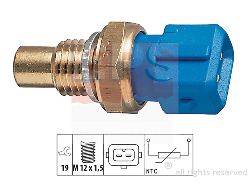 Coolant / oil / fuel temperature sensors