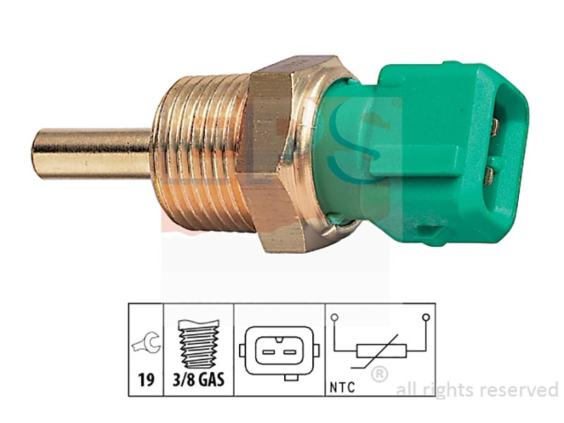Coolant / oil / fuel temperature sensors