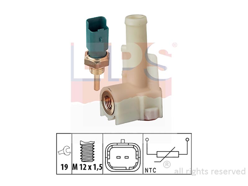 Coolant / oil / fuel temperature sensors