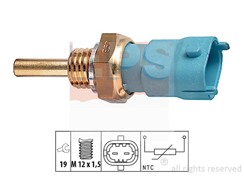 Coolant / oil / fuel temperature sensors