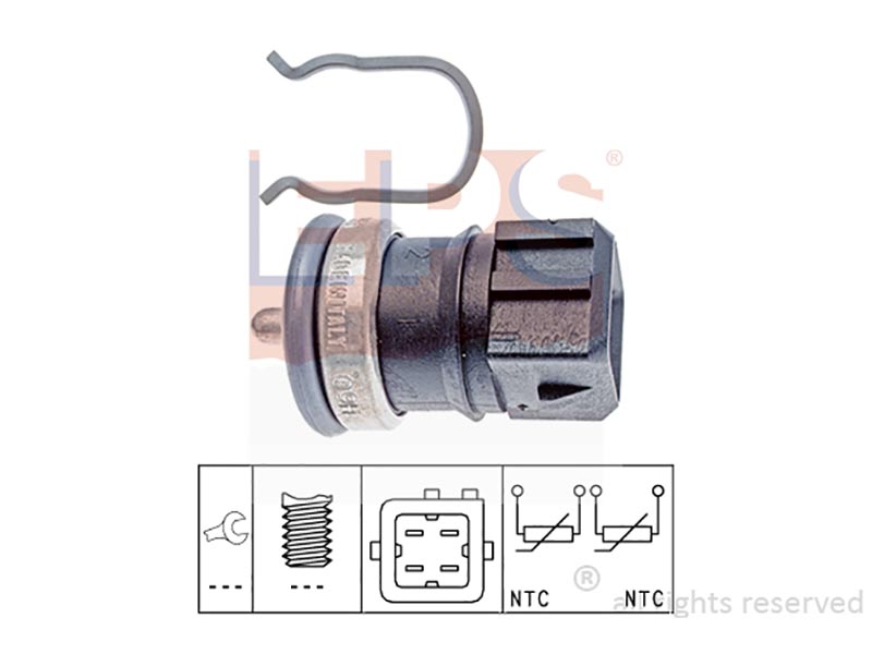 Coolant / oil / fuel temperature sensors