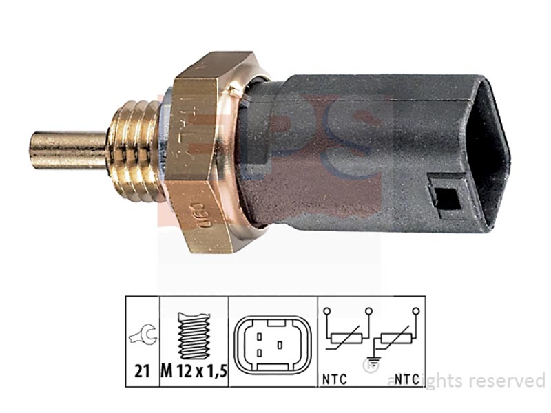 Coolant / oil / fuel temperature sensors