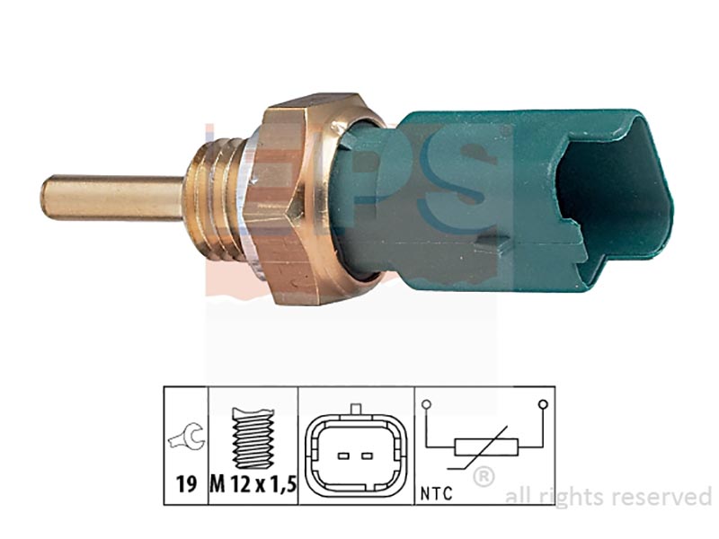 Coolant / oil / fuel temperature sensors