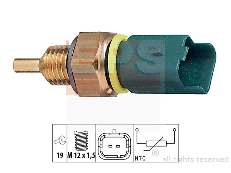Coolant / oil / fuel temperature sensors