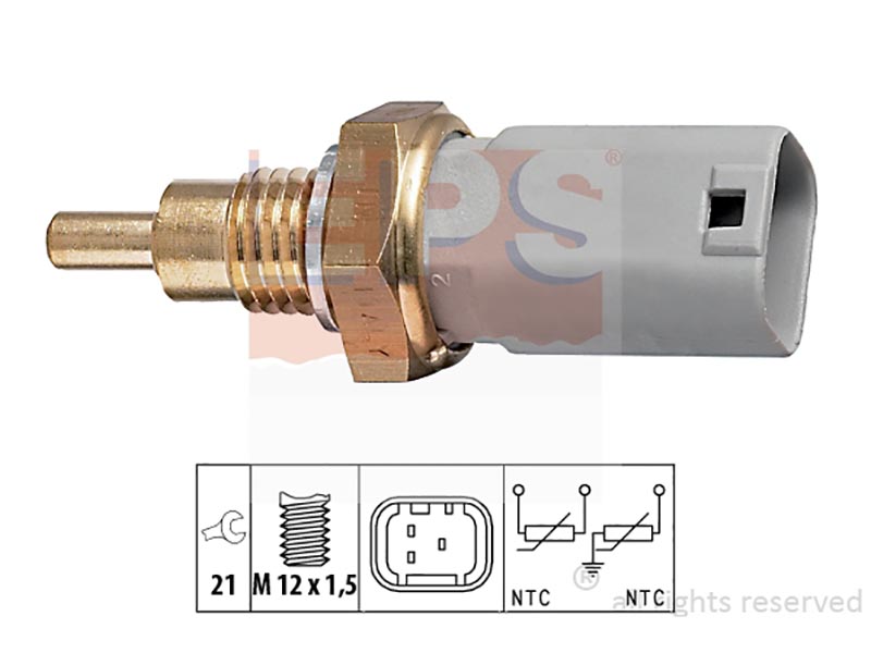 Coolant / oil / fuel temperature sensors