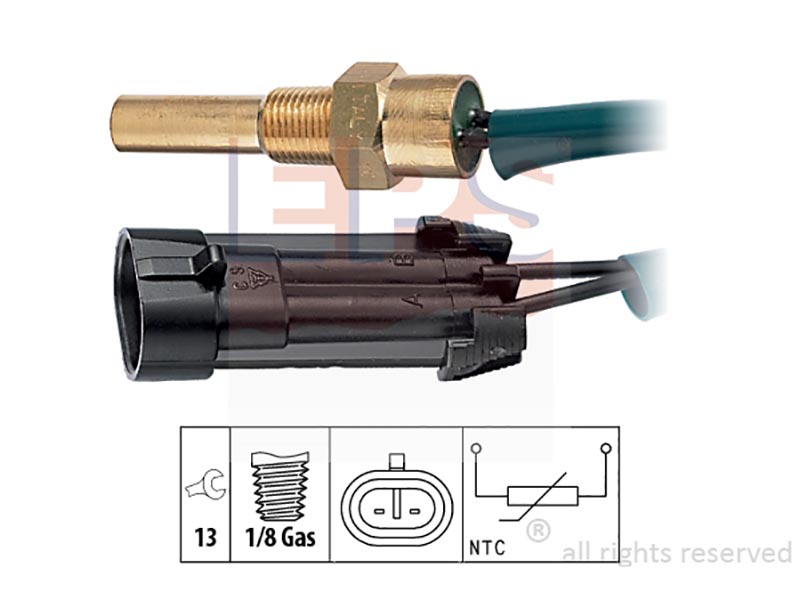 Coolant / oil / fuel temperature sensors
