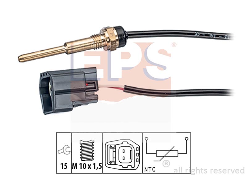Coolant / oil / fuel temperature sensors