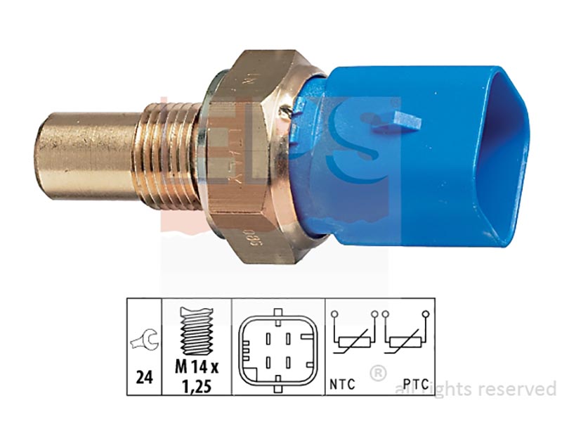 Eps-(7.3320) trasmettitori di temperatura acqua