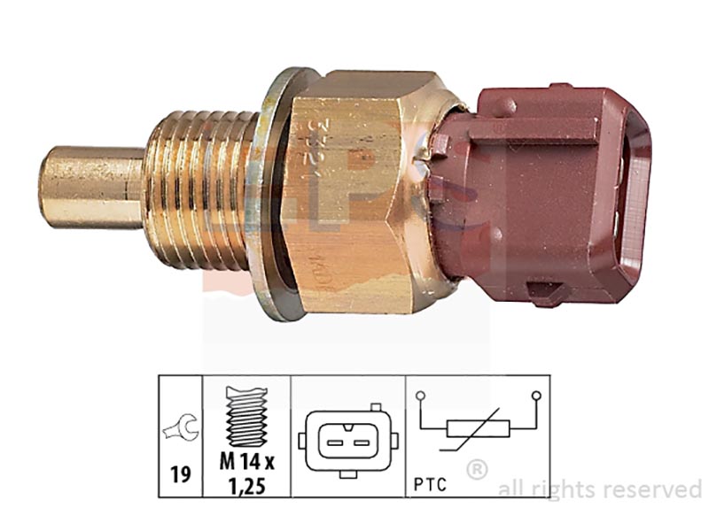 Coolant / oil / fuel temperature sensors
