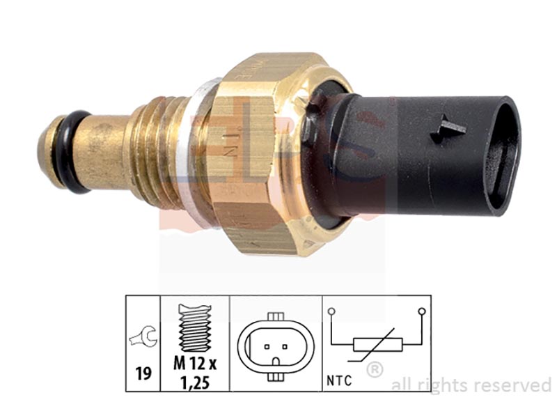 Coolant / oil / fuel temperature sensors