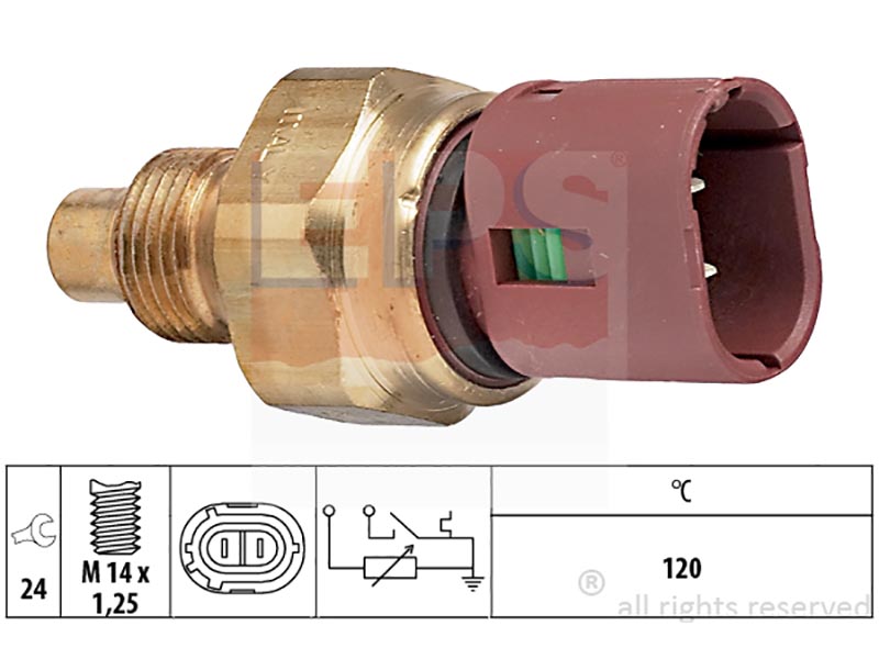 Eps-(7.3522) trasmettitori con spia temperatura acqua