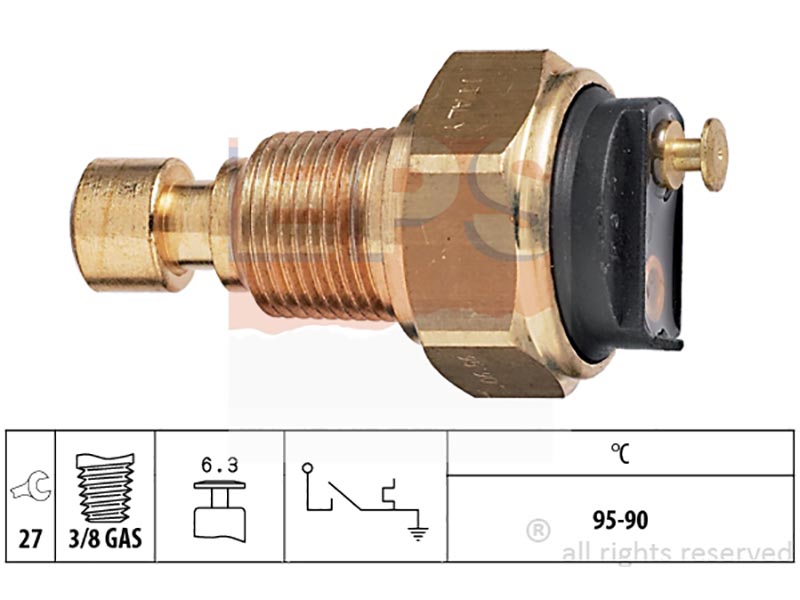 Eps-(7.5037) termointerruttori per elettroventilatori
