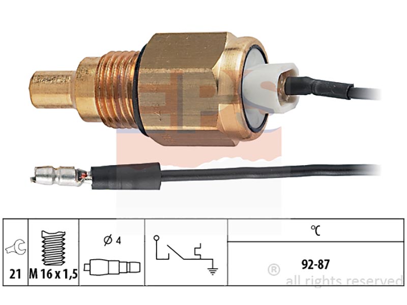 Eps-(7.5039) termointerruttori per elettroventilatori
