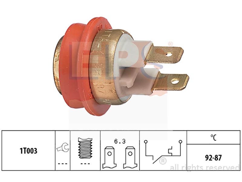 Eps-(7.5042) termointerruttori per elettroventilatori
