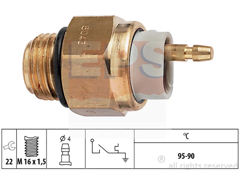 Eps-(7.5043) termointerruttori per elettroventilatori