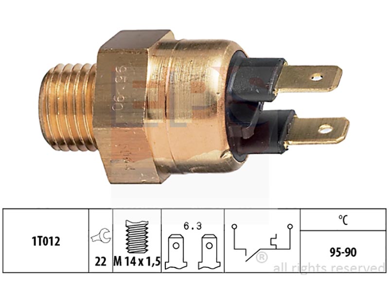 Eps-(7.5064) termointerruttori per elettroventilatori