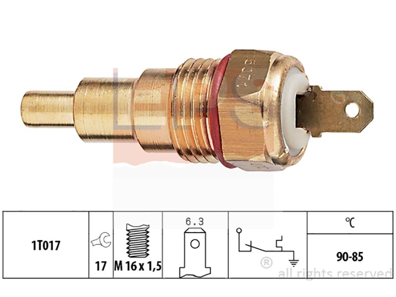 Eps-(7.5071) termointerruttori per elettroventilatori