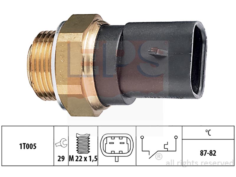Eps-(7.5102) termointerruttori per elettroventilatori