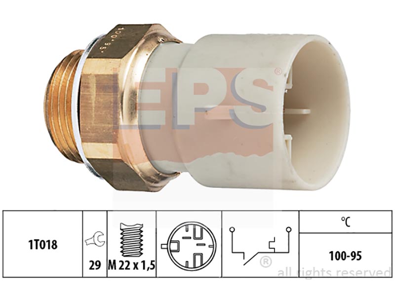 Eps-(7.5147) termointerruttori per elettroventilatori