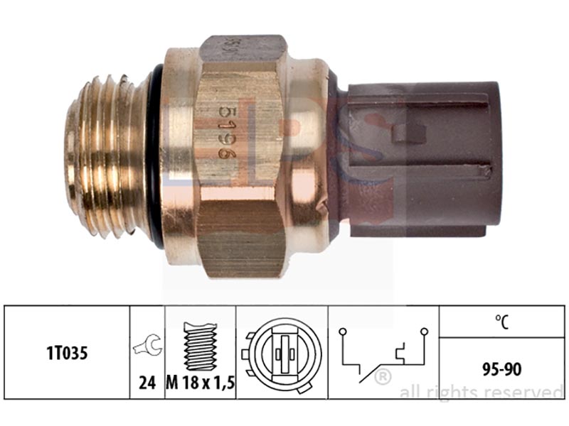 Eps-(7.5196) termointerruttori per elettroventilatori