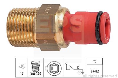 EPS 1.850.259 / Termocontatto, Ventola radiatore Made in Italy - OE Equivalent