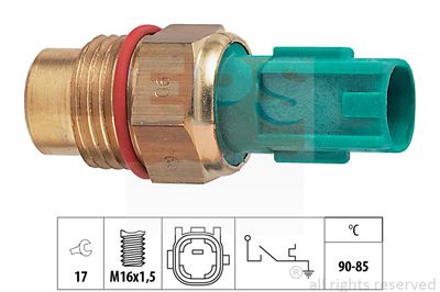 EPS 1.850.266 / Termocontatto, Ventola radiatore Made in Italy - OE Equivalent