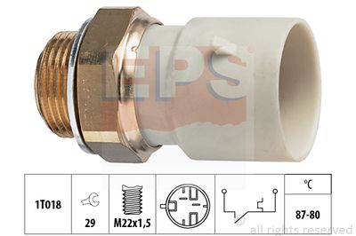 EPS 1.850.271 / Termocontatto, Ventola radiatore Made in Italy - OE Equivalent