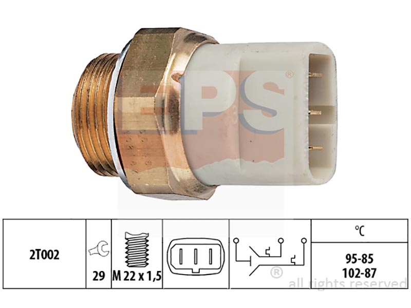 Eps-(7.5605) termointerruttori per elettroventilatori