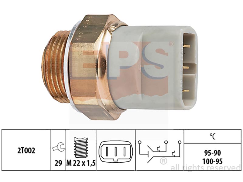 Eps-(7.5616) termointerruttori per elettroventilatori