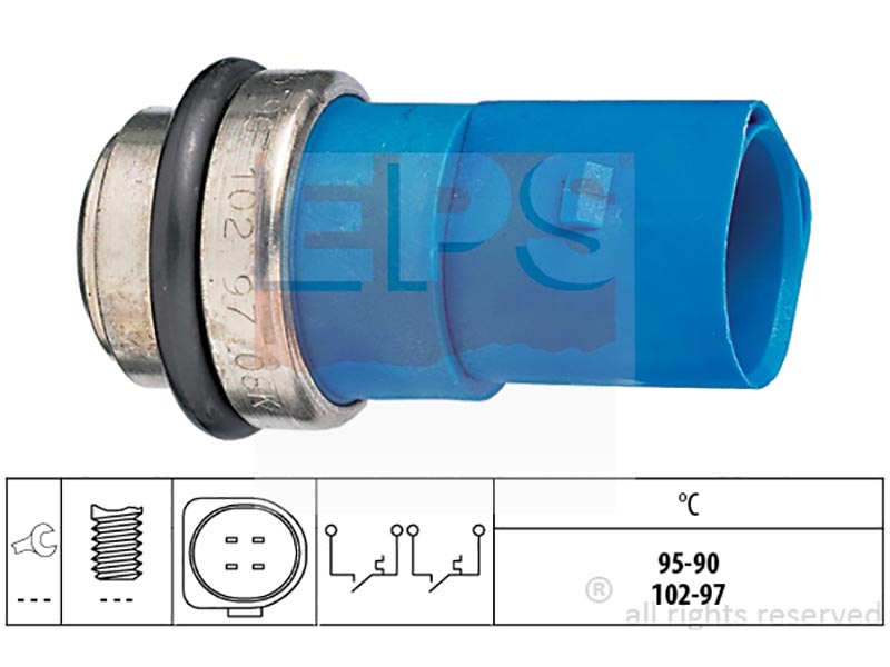 Eps-(7.5692) termointerruttori per elettroventilatori