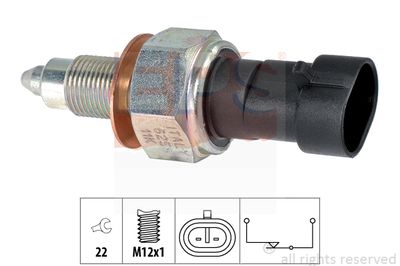 EPS 1.860.258 / Interruttore, Luce di retromarcia Made in Italy - OE Equivalent
