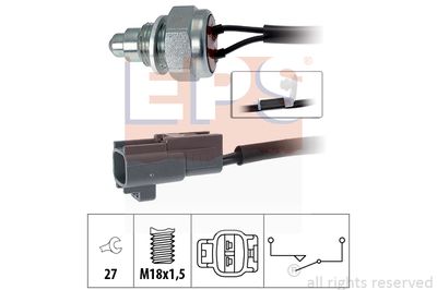 EPS 1.860.261 / Interruttore, Luce di retromarcia Made in Italy - OE Equivalent