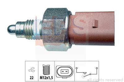 EPS 1.860.266 / Interruttore, Luce di retromarcia Made in Italy - OE Equivalent