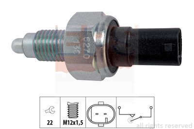 EPS 1.860.270 / Interruttore, Luce di retromarcia Made in Italy - OE Equivalent