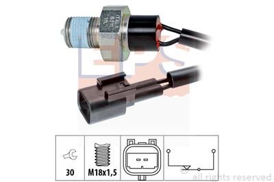 EPS 1.860.311 / Interruttore, Luce di retromarcia Made in Italy - OE Equivalent