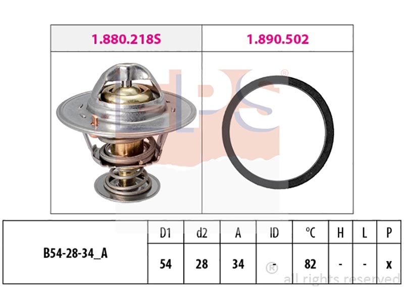 Eps-(7.8218) termostati