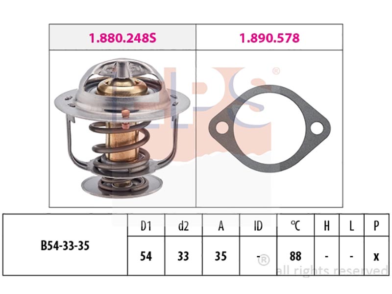 Eps-(7.8248) termostati