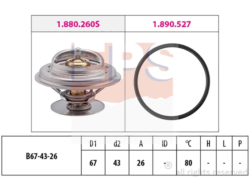 Eps-(7.8260) termostati