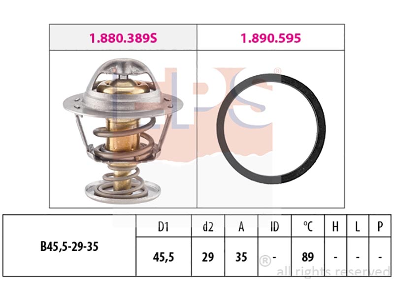Eps-(7.8389) termostati