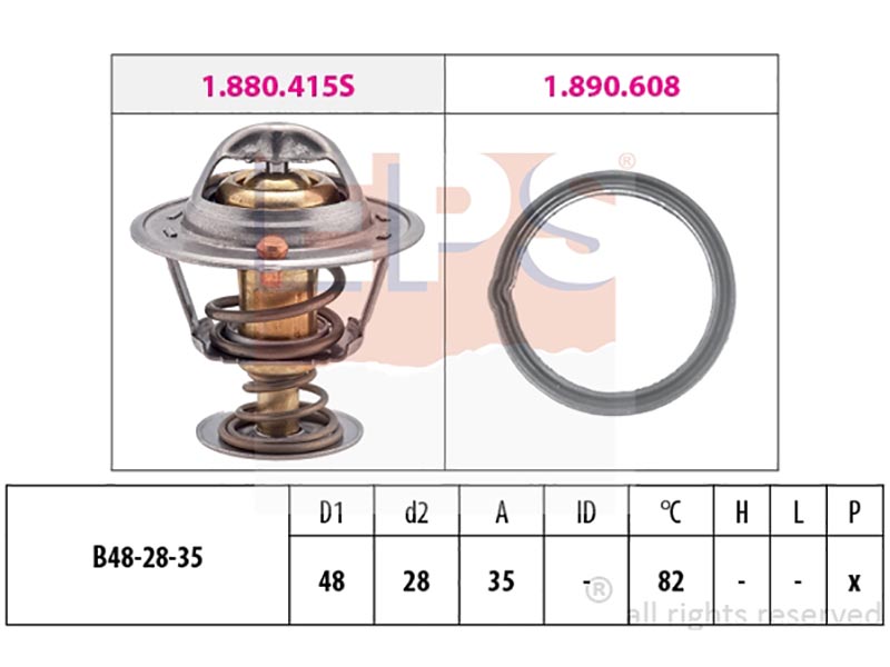 Eps-(7.8415) termostati